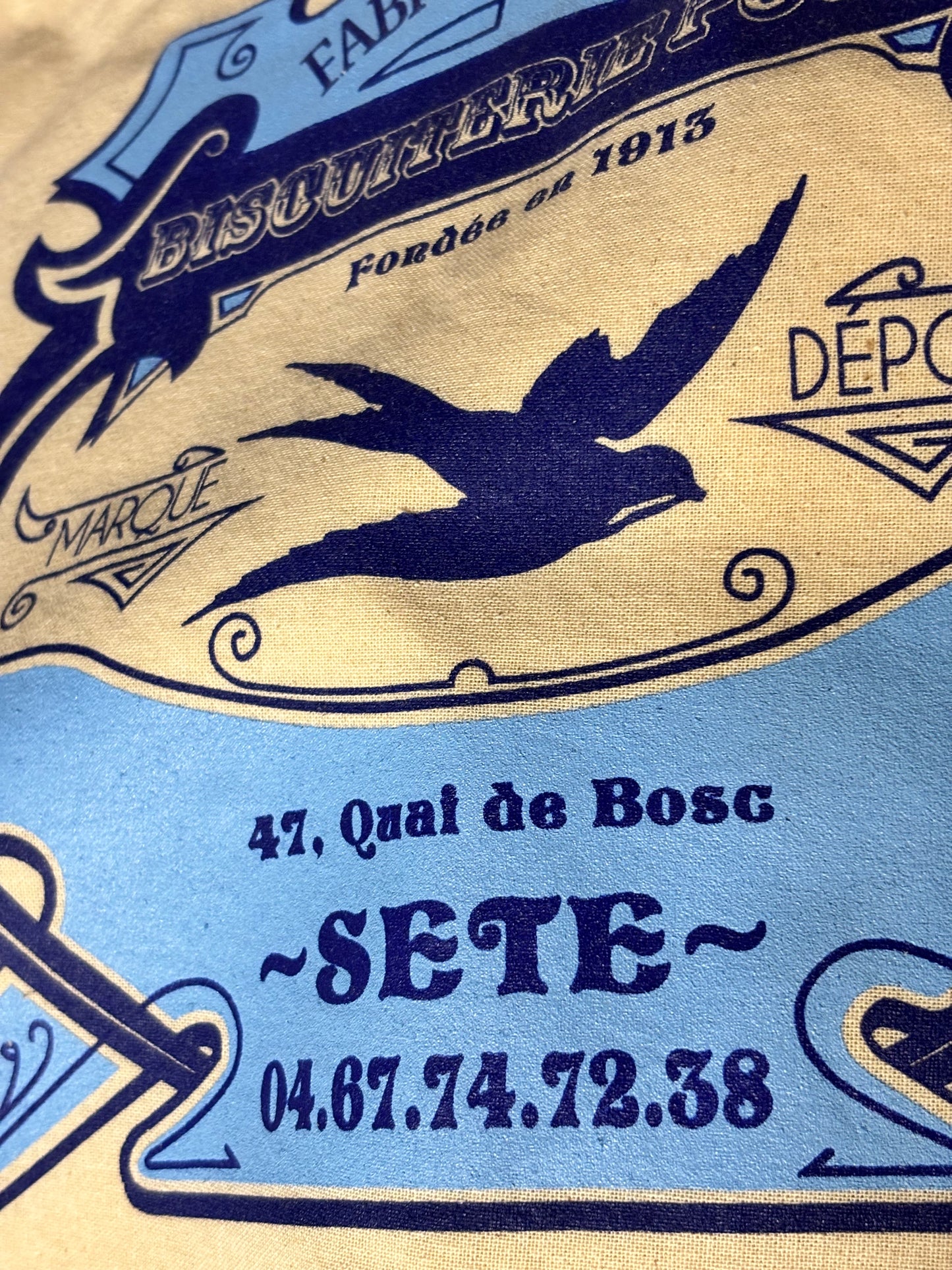 Tote Bag Biscuiterie Pouget