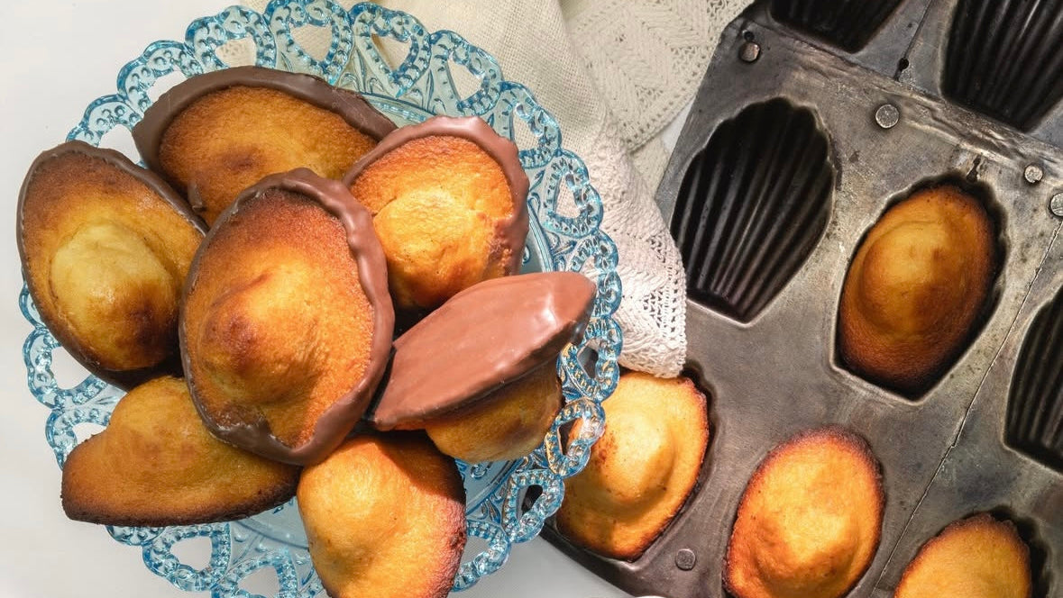 Madeleines chocolat au lait