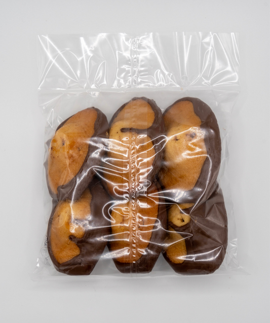 Madeleines chocolat au lait