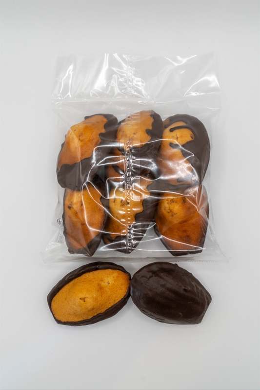 Madeleines chocolat noir