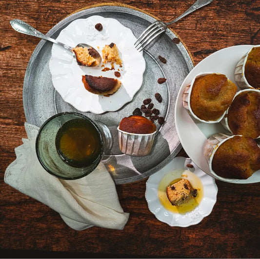 Cakes rhum-raisins
