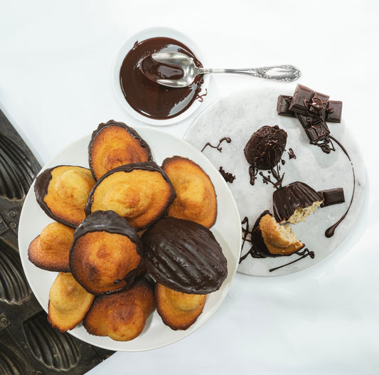 Madeleines chocolat noir